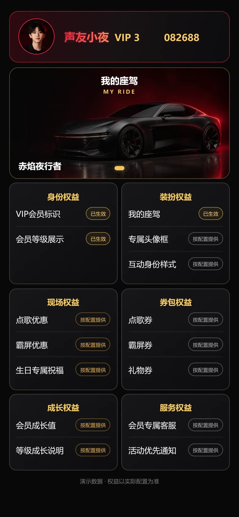 顾客个人中心